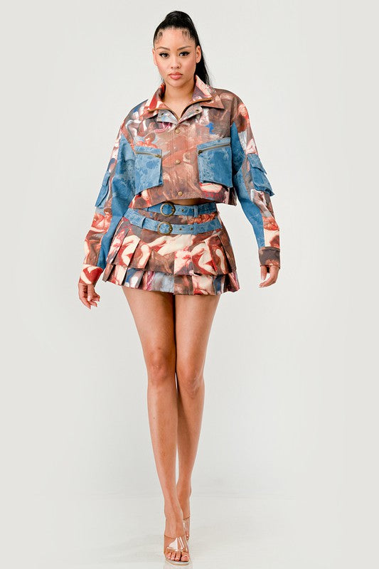 Renaissance Reverie Skirt Set - TiffanyzKlozet