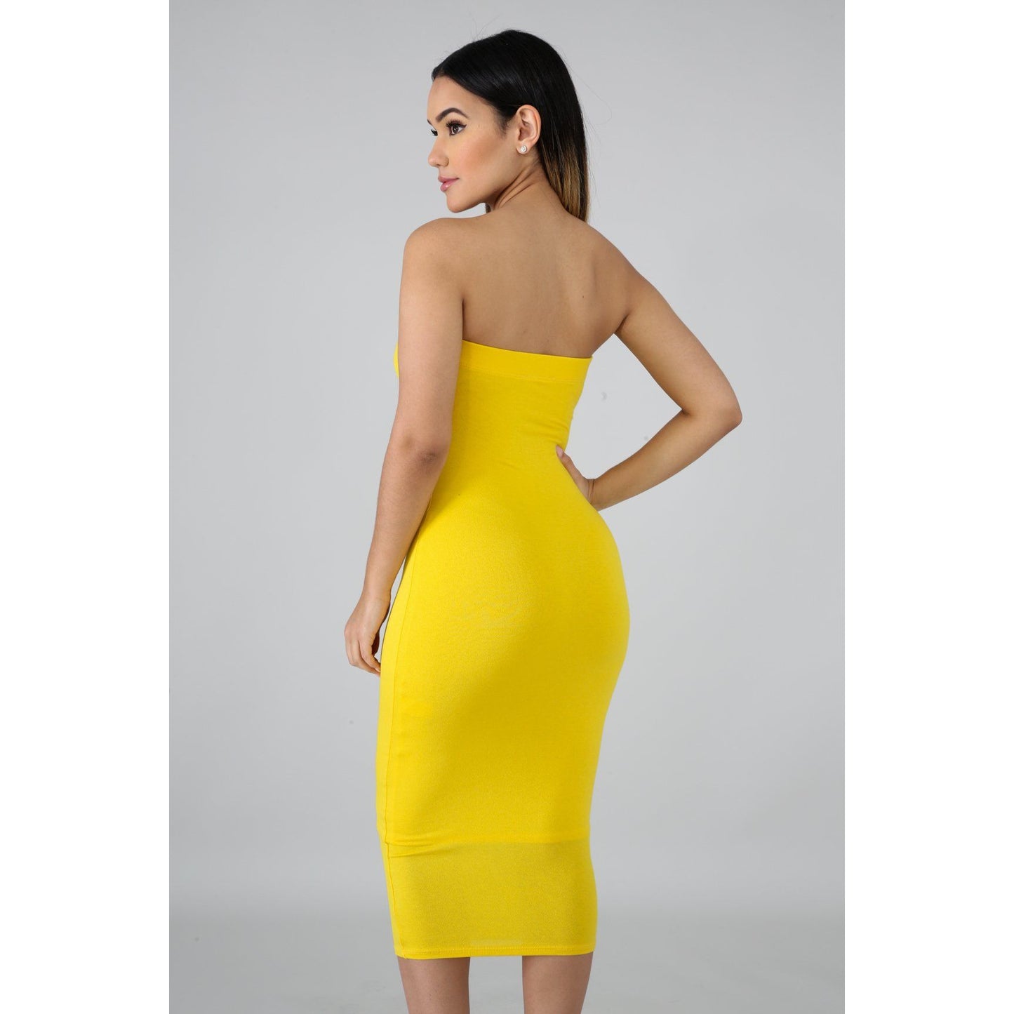 Natalie Strapless Bodycon Dress - TiffanyzKlozet