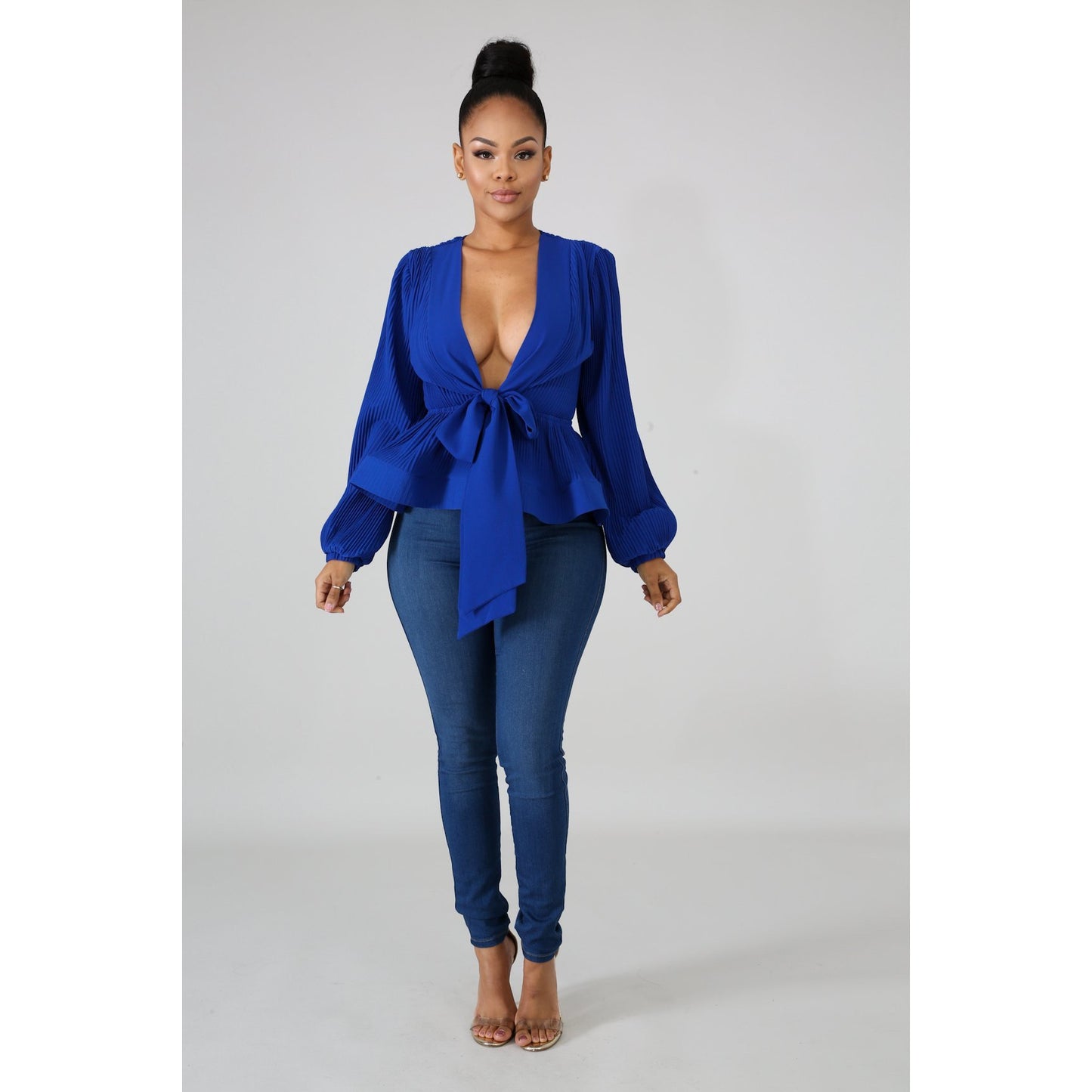 Royal Blue Bella Top - TiffanyzKlozet