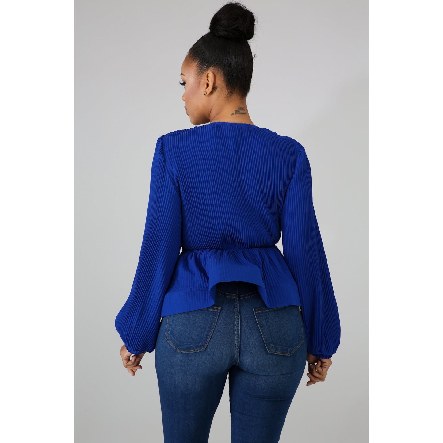 Royal Blue Bella Top - TiffanyzKlozet