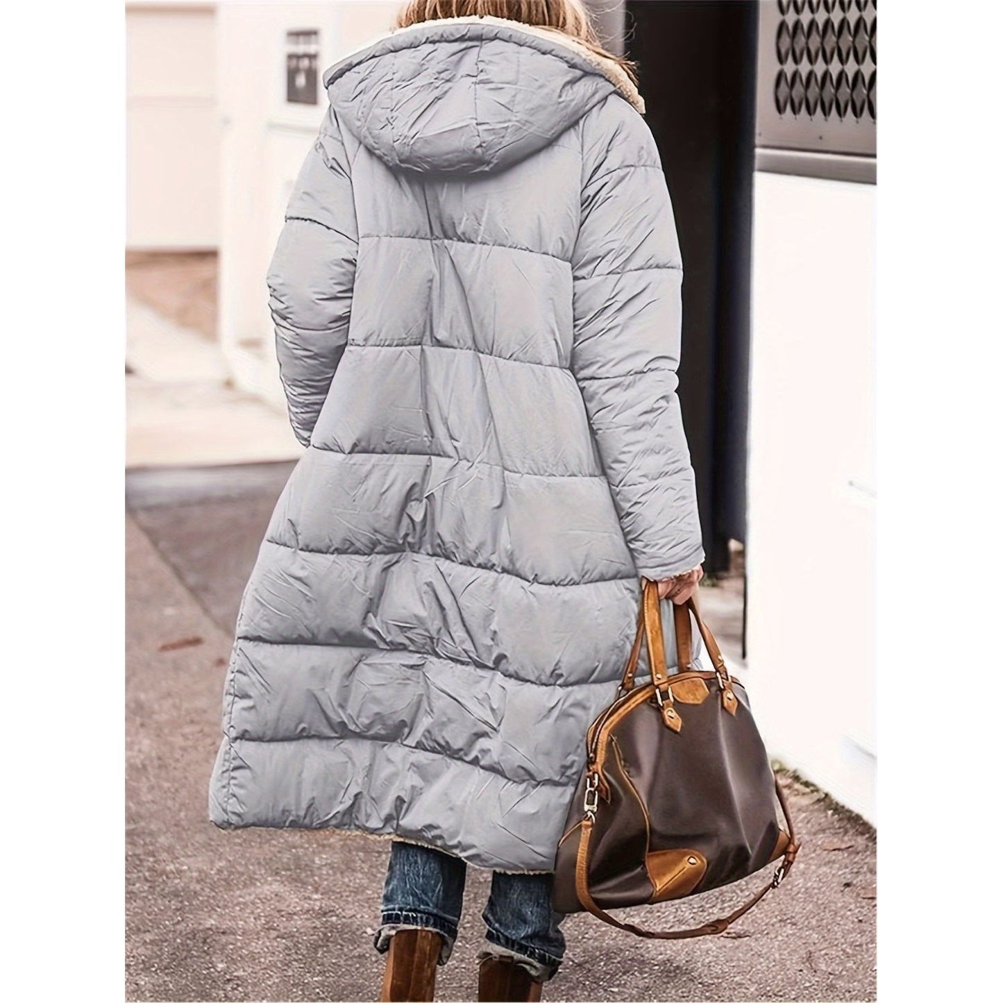 Cozy Vibes Sherpa Hooded Coat