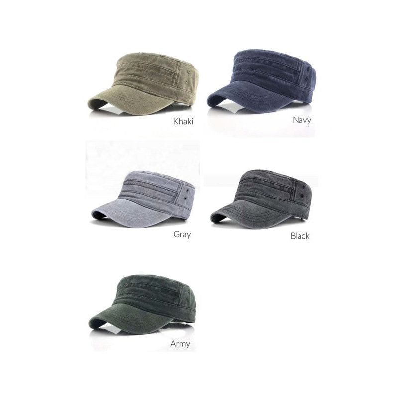 Distressed Cadet Hat Cap - TiffanyzKlozet