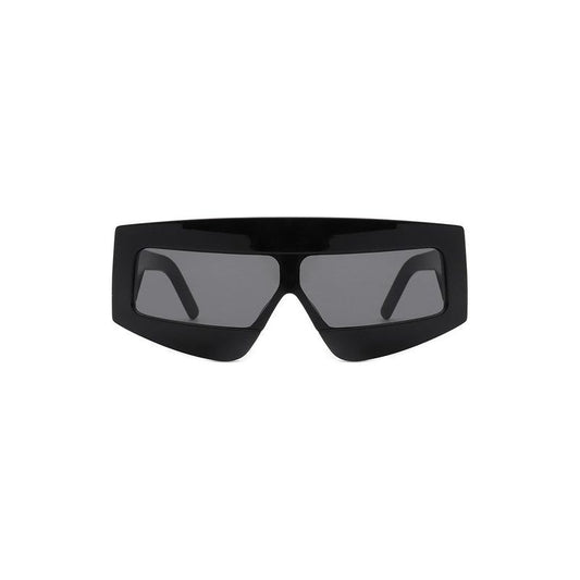 Rectangle Oversize Square Flat Top Sunglasses