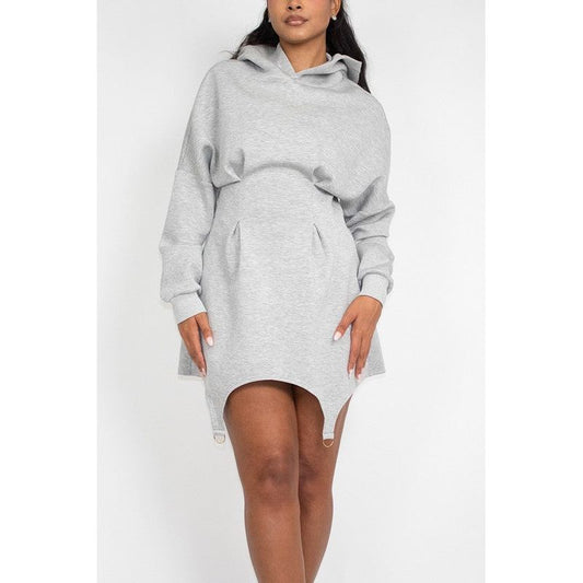 Casual Hoodie Dress