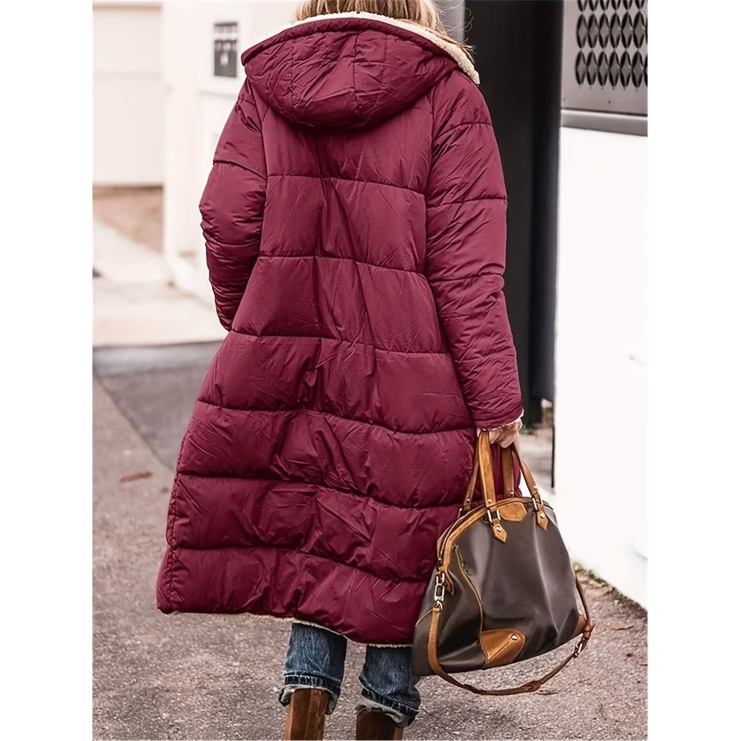 Cozy Vibes Sherpa Hooded Coat