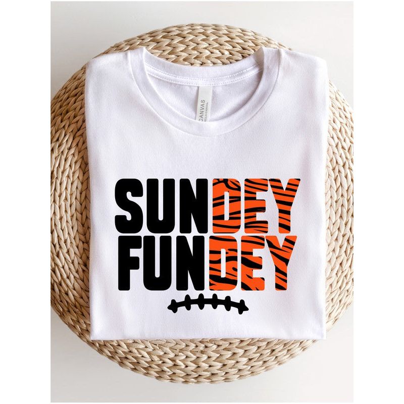 Cincinnati Sundey Fundey Graphic Short Sleeve Tee - TiffanyzKlozet