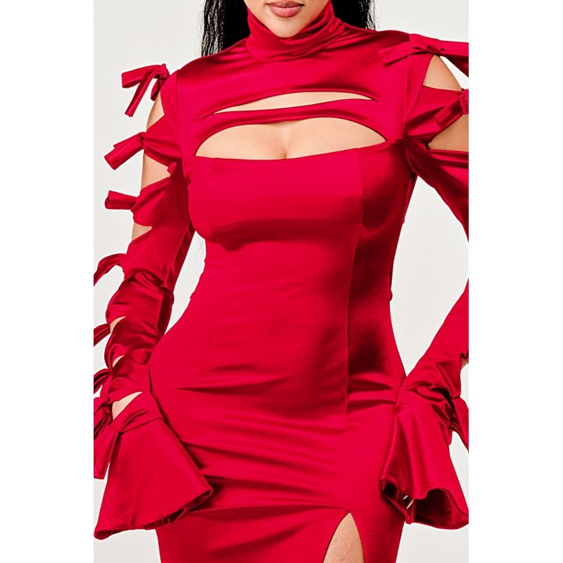 All Tied Up Athina Dress - TiffanyzKlozet