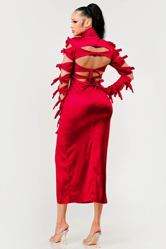 All Tied Up Athina Dress - TiffanyzKlozet