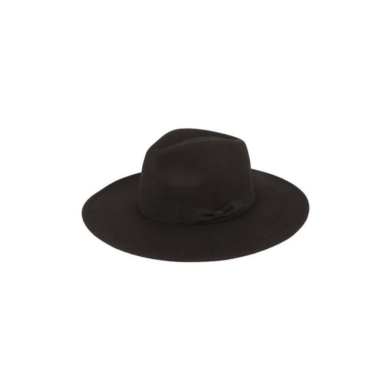 Felt Ribbon Basic Fedora Hat