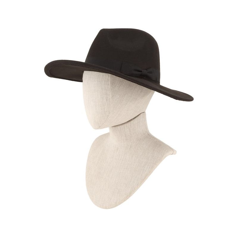 Felt Ribbon Basic Fedora Hat