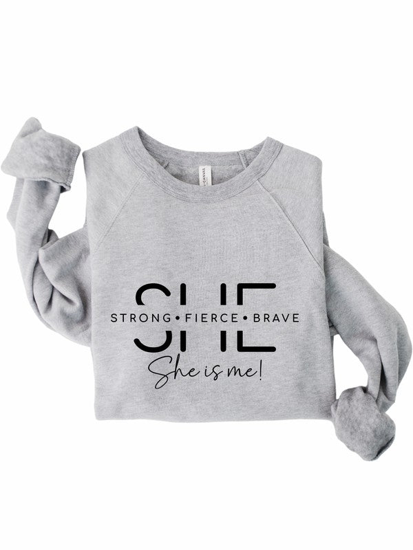 She Is Strong. She is me Bella Premium Sweatshirt - TiffanyzKlozet