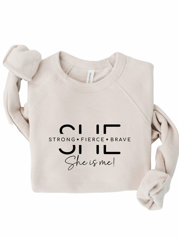 She Is Strong. She is me Bella Premium Sweatshirt - TiffanyzKlozet