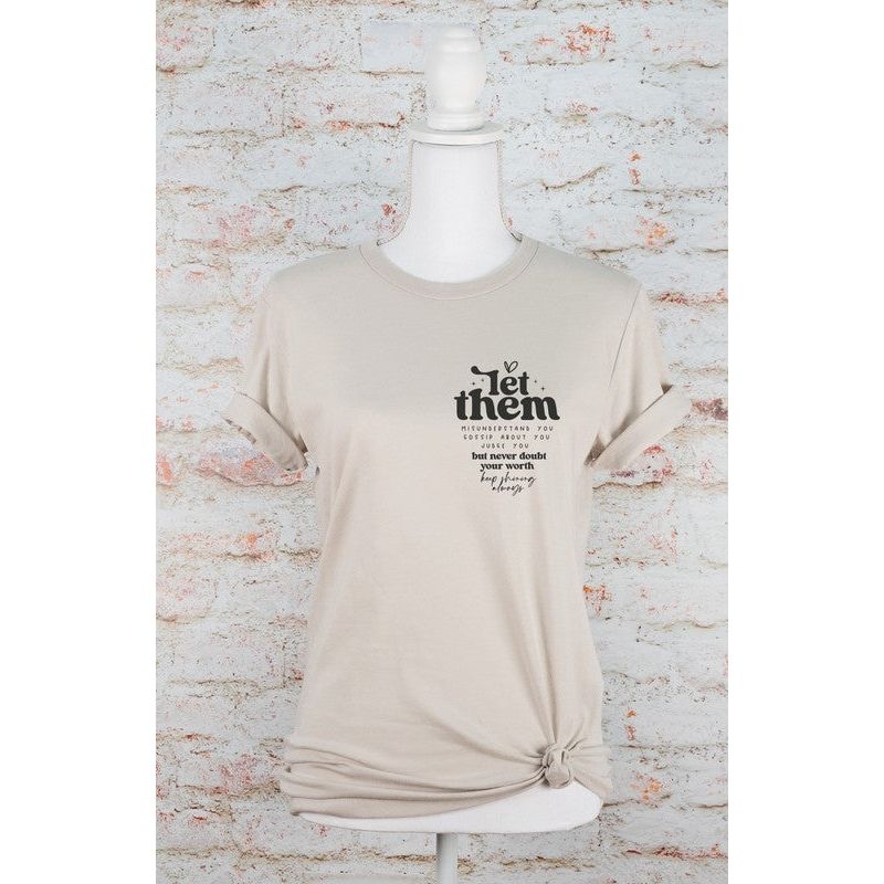 Let Them Graphic Tee - TiffanyzKlozet