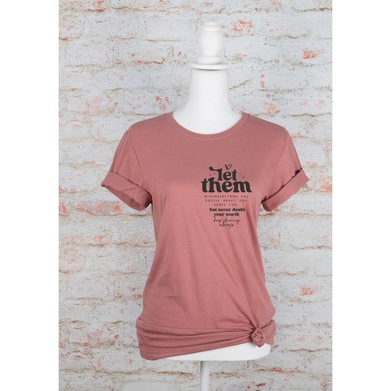 Let Them Graphic Tee - TiffanyzKlozet