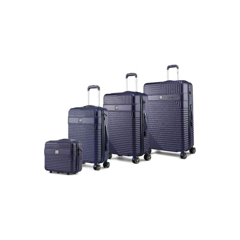 MKF Mykonos Luggage Set by Mia K- 4 pieces