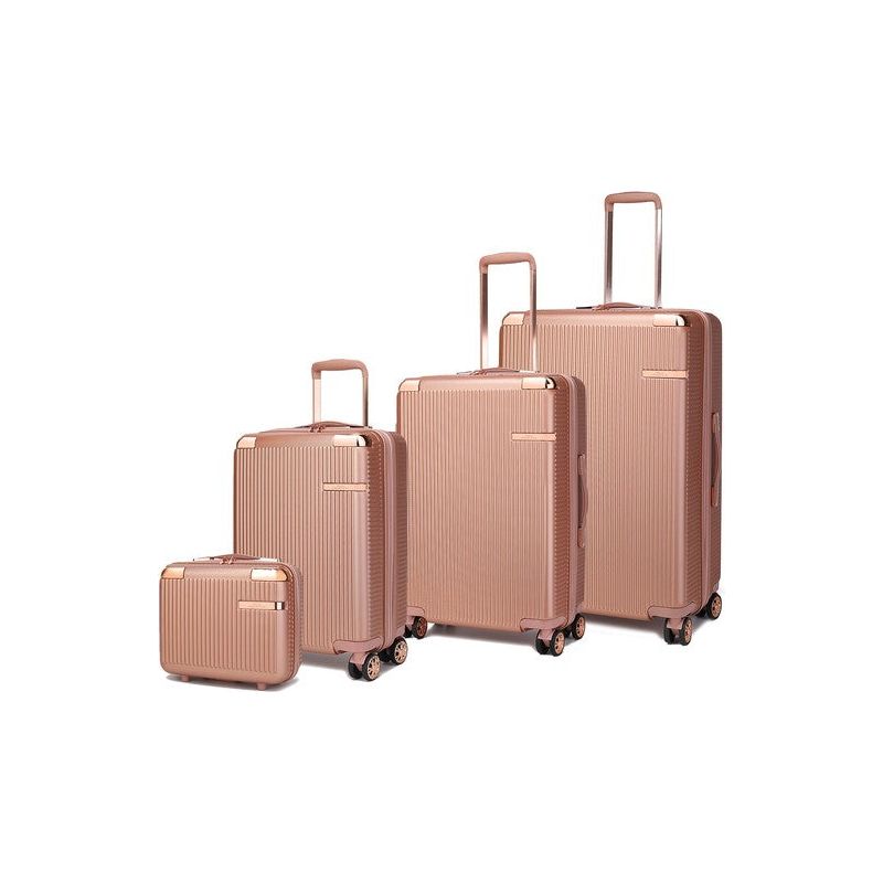 MKF Collection Tulum 4-piece luggage set by Mia K