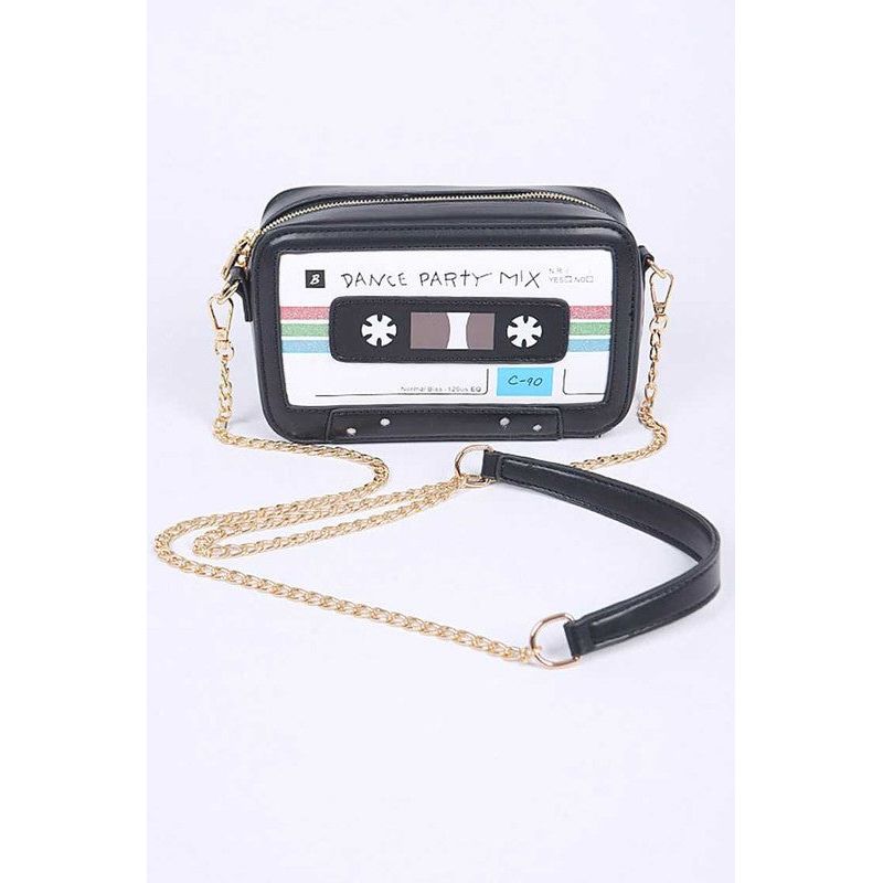 90's Mix Tape Iconic Crossbody Swing Bag