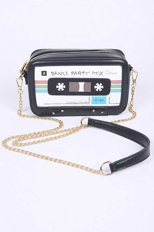 90's Mix Tape Iconic Crossbody Swing Bag
