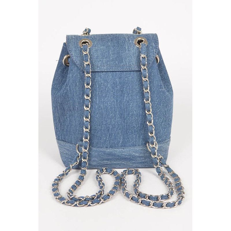 Denim Fashion Backpack