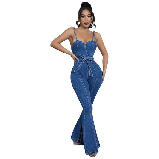 All Minez Denim Jumpsuit