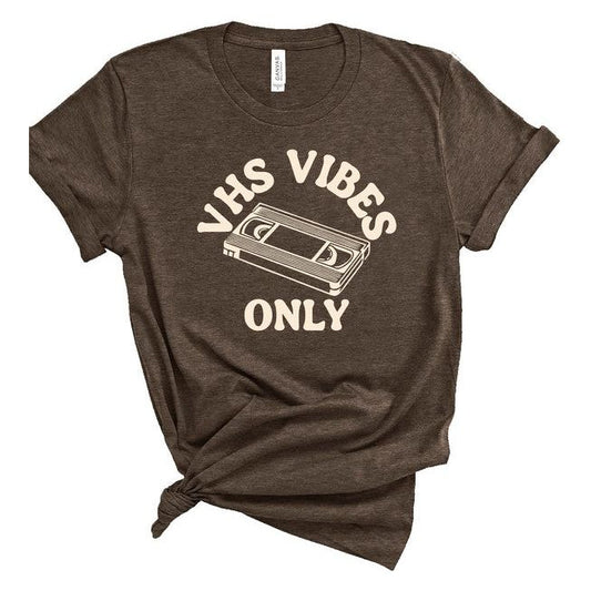 VHS Vibes Only Graphic Tee