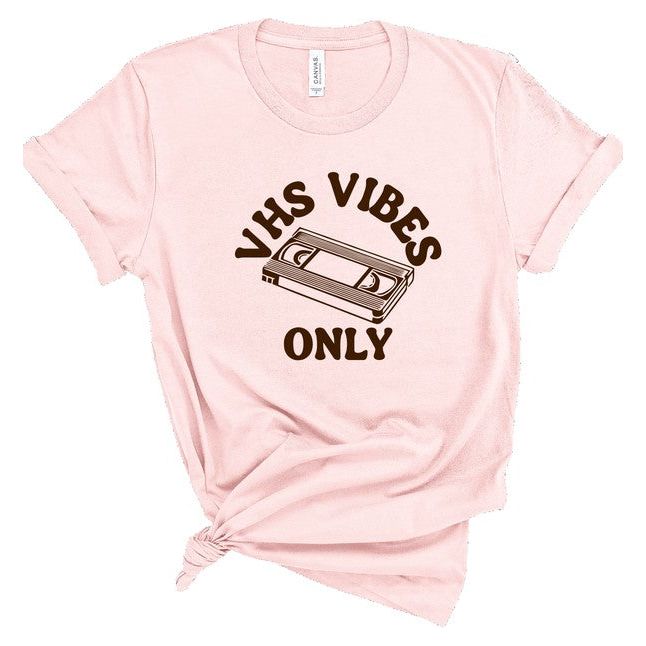 VHS Vibes Only Graphic Tee