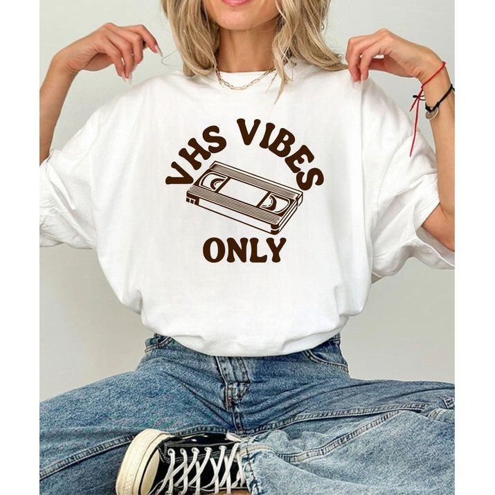 VHS Vibes Only Graphic Tee