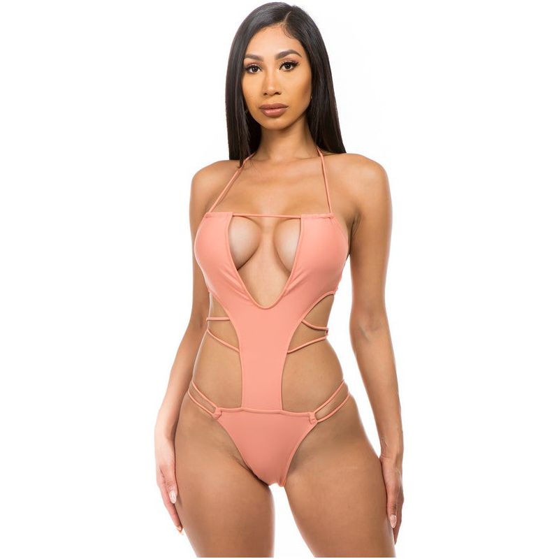 One-piece with sexy cut outs - TiffanyzKlozet
