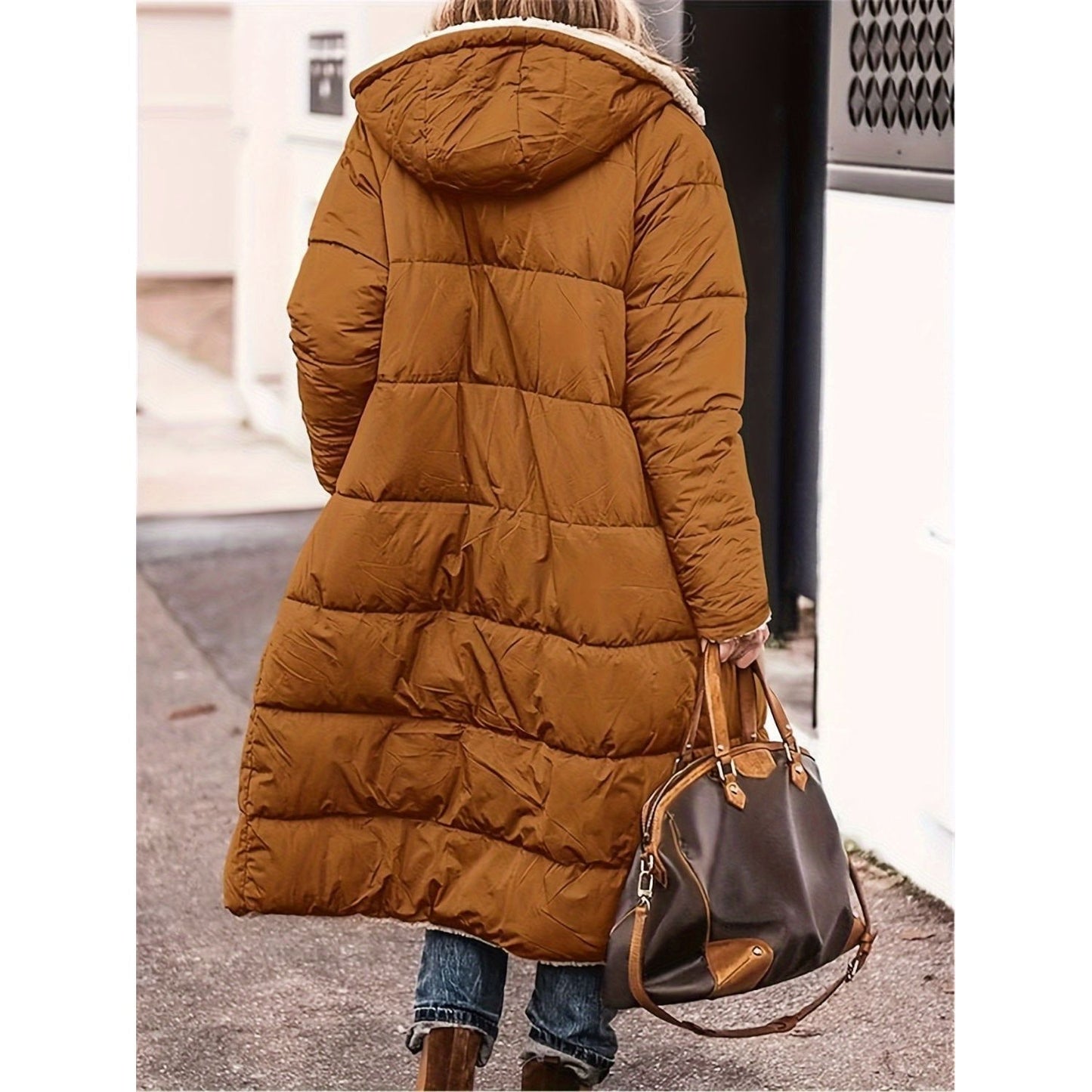 Cozy Vibes Sherpa Hooded Coat