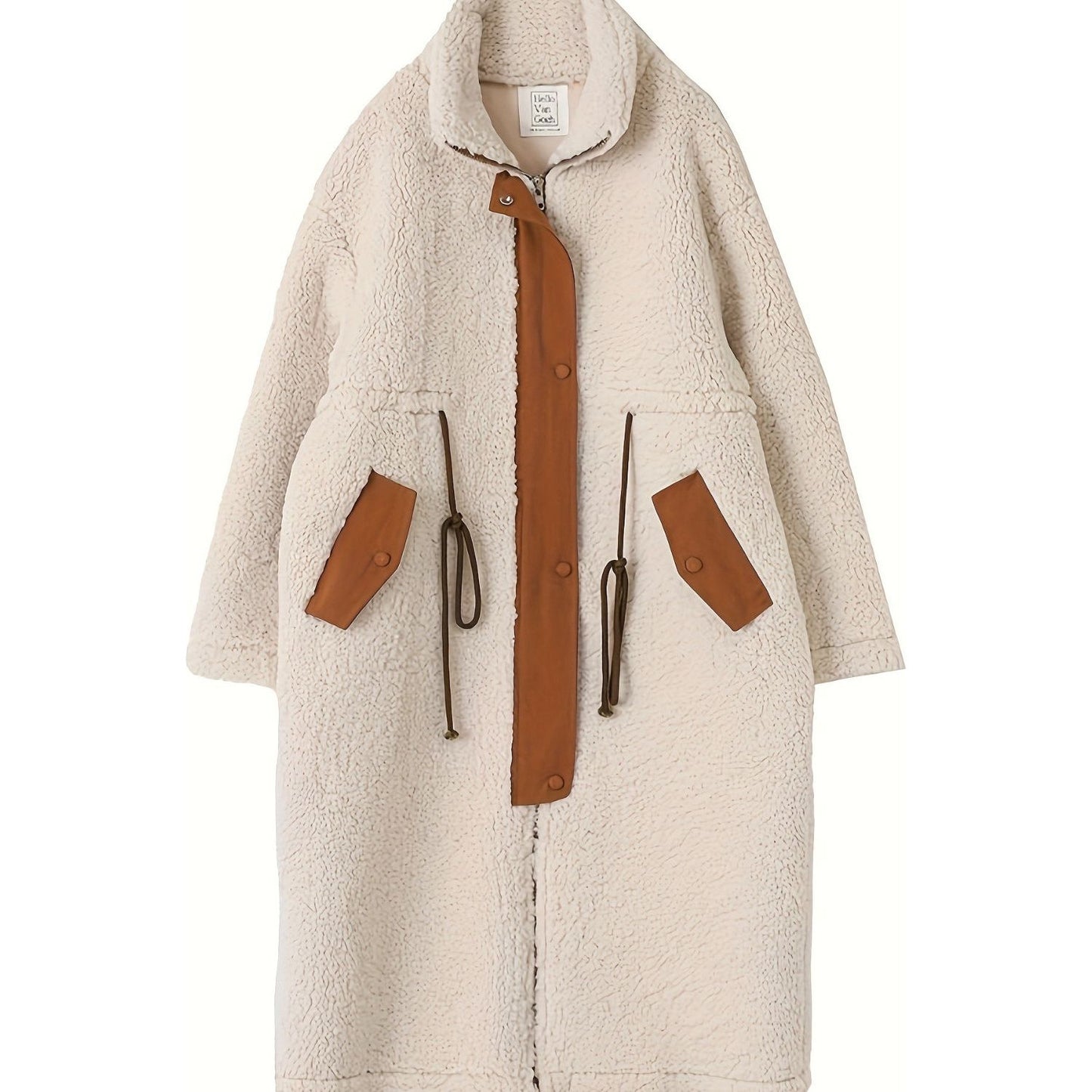 Cozy Meets Chic Sherpa Coat