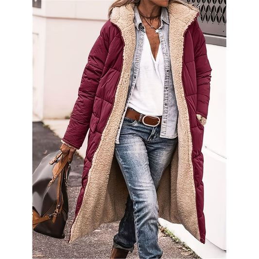 Cozy Vibes Sherpa Hooded Coat