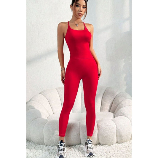 Scoop Neck Top and Pants Active Set