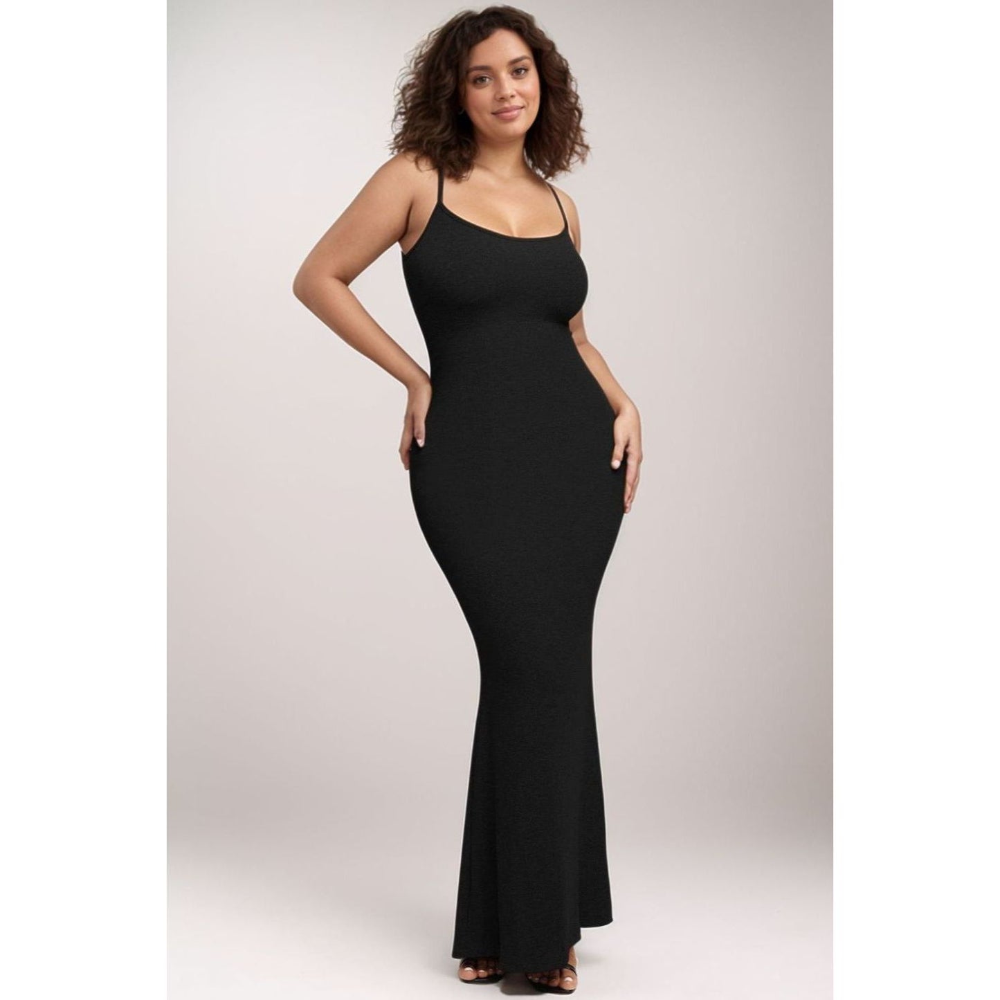 Basic Bae Built-In Shapewear Maxi Dress