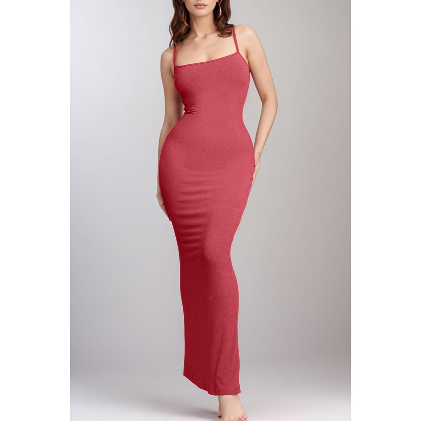 Basic Bae Built-In Shapewear Maxi Dress