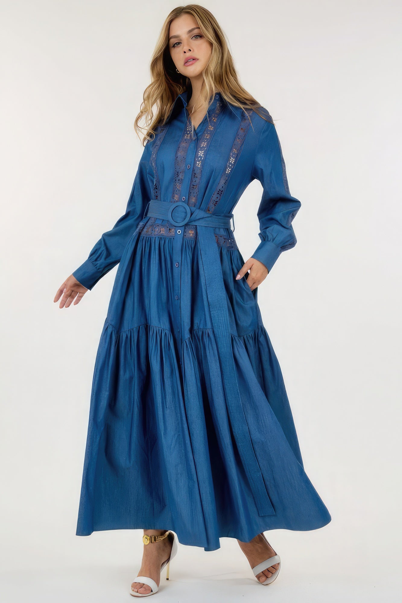 Long Sleeve Maxi Dress - TiffanyzKlozet