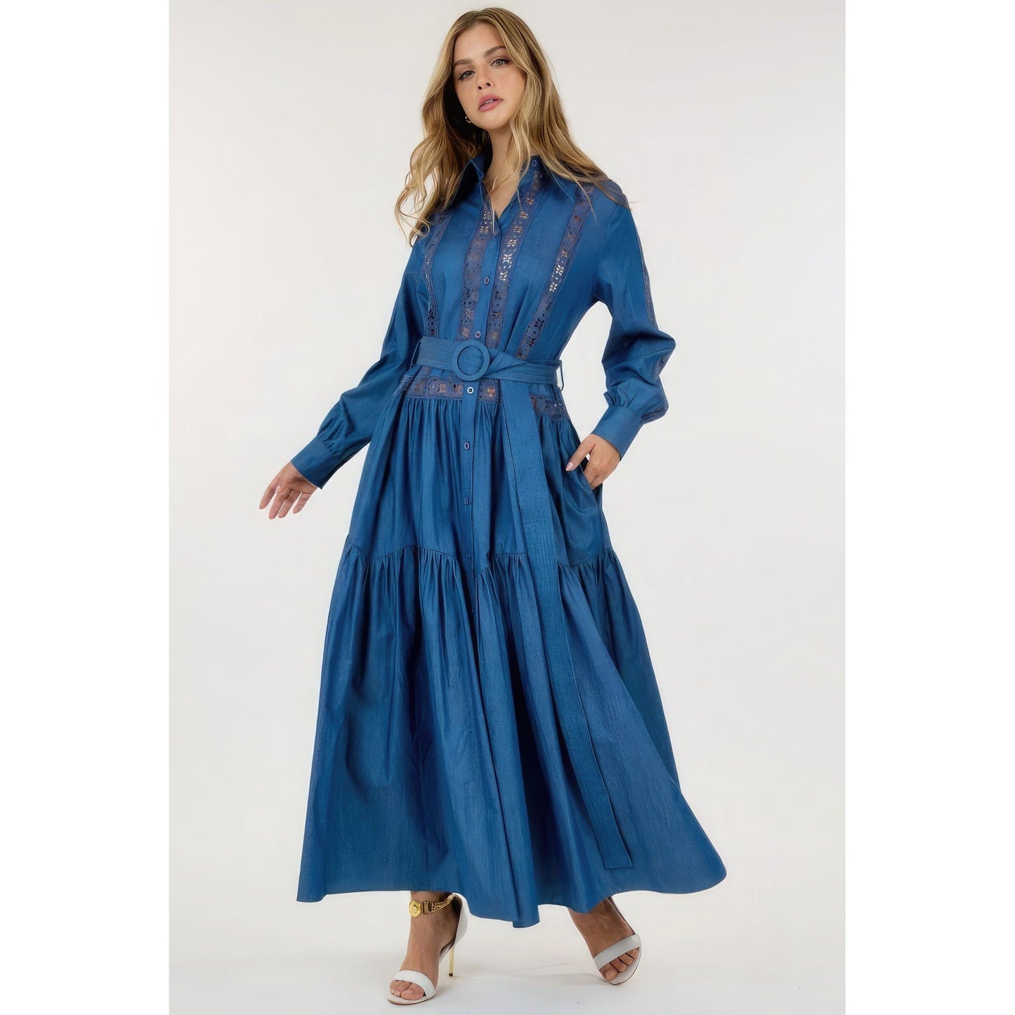 Long Sleeve Maxi Dress - TiffanyzKlozet