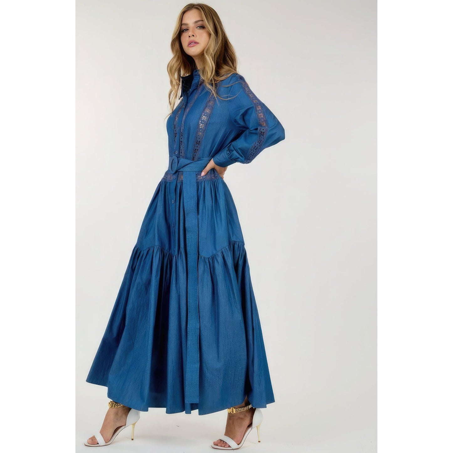 Long Sleeve Maxi Dress - TiffanyzKlozet