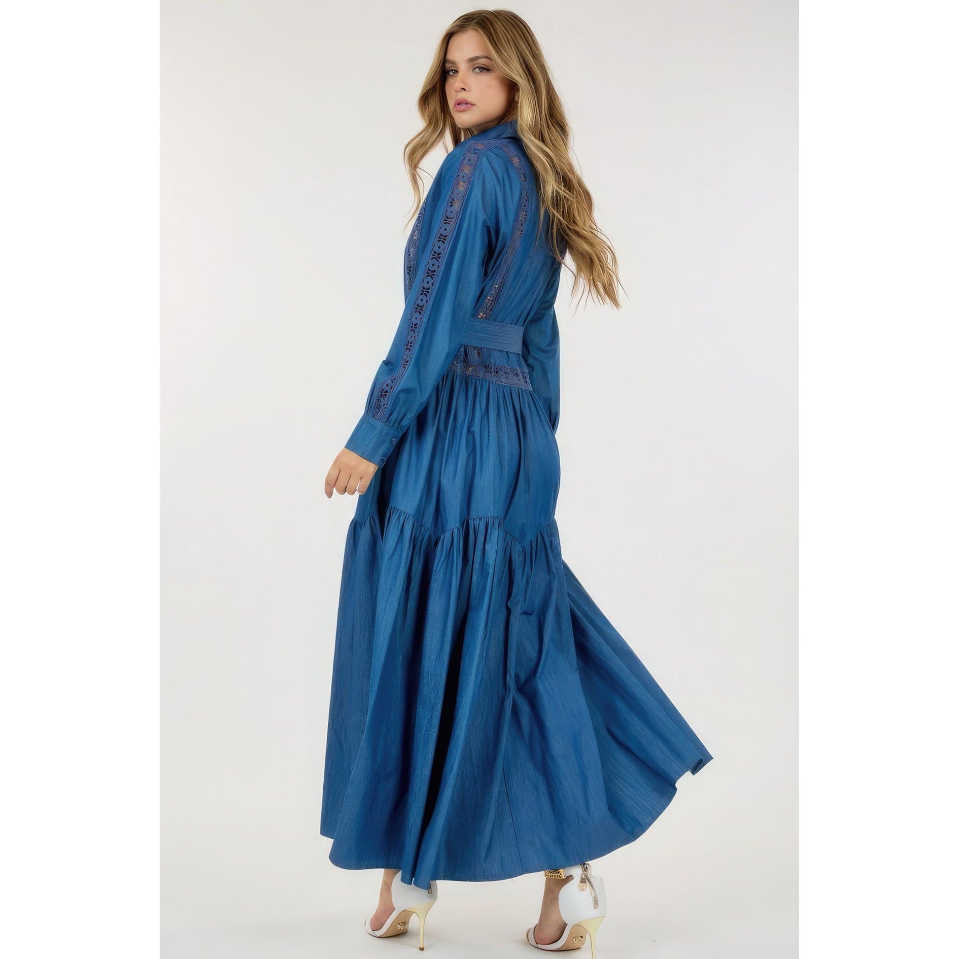 Long Sleeve Maxi Dress - TiffanyzKlozet