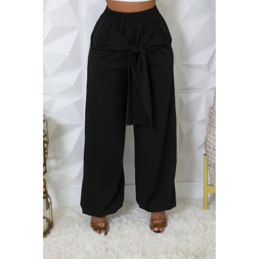 High-waisted Stretch Pants