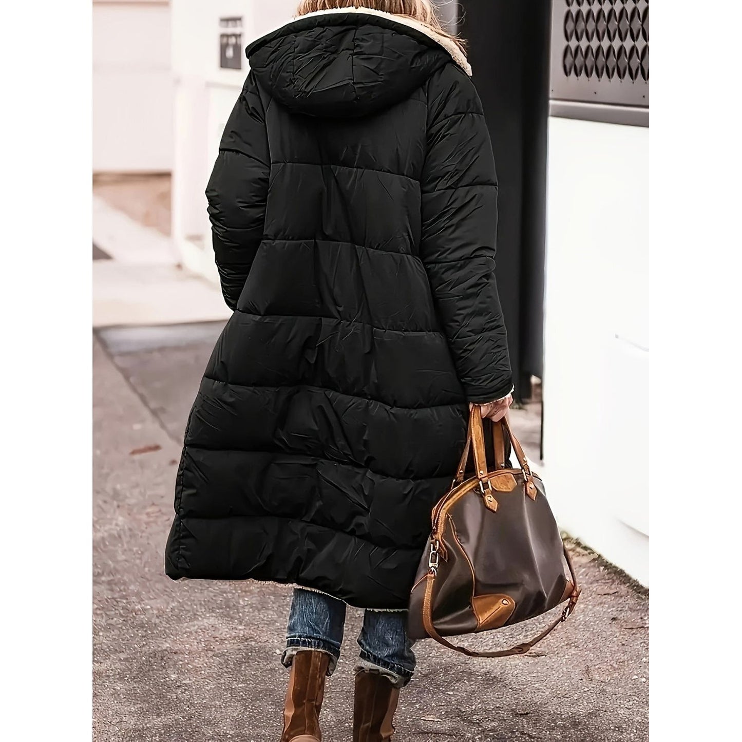 Cozy Vibes Sherpa Hooded Coat