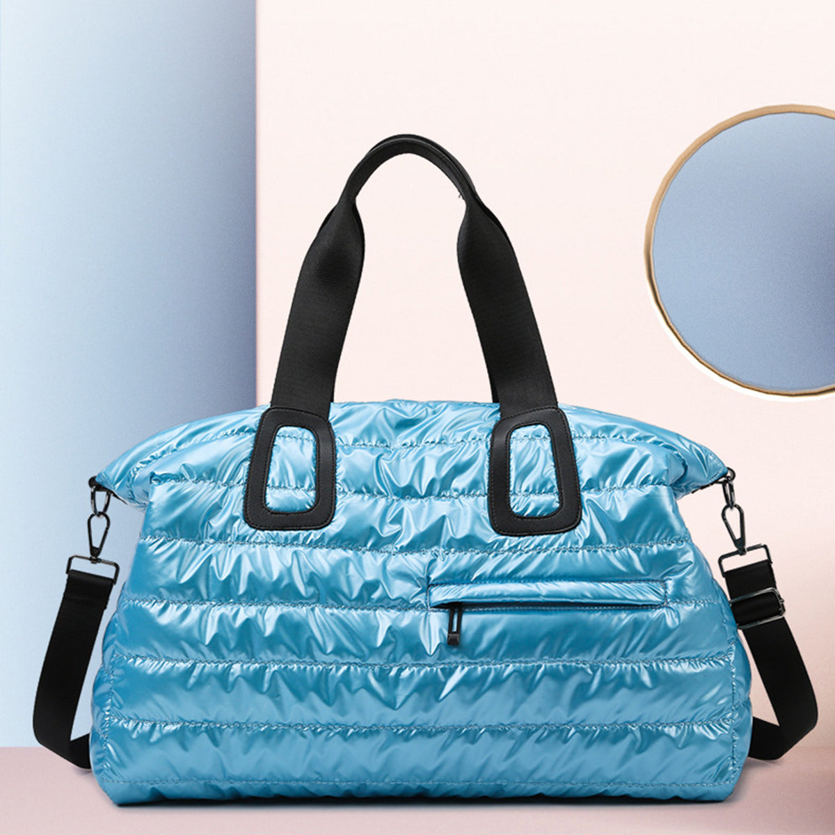 Quilted  Oversize Travel Bag