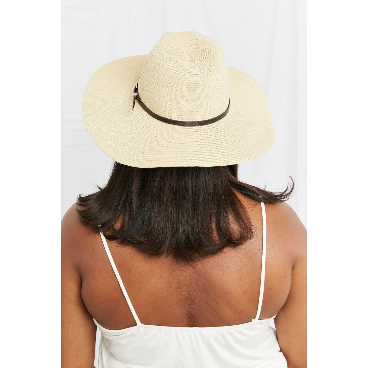 Fame Boho Summer Straw Fedora Hat - TiffanyzKlozet
