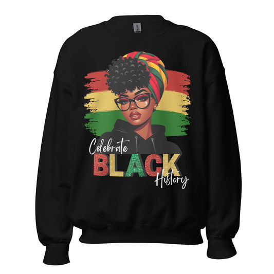 Celebrate Black History Sweatshirt - TiffanyzKlozet