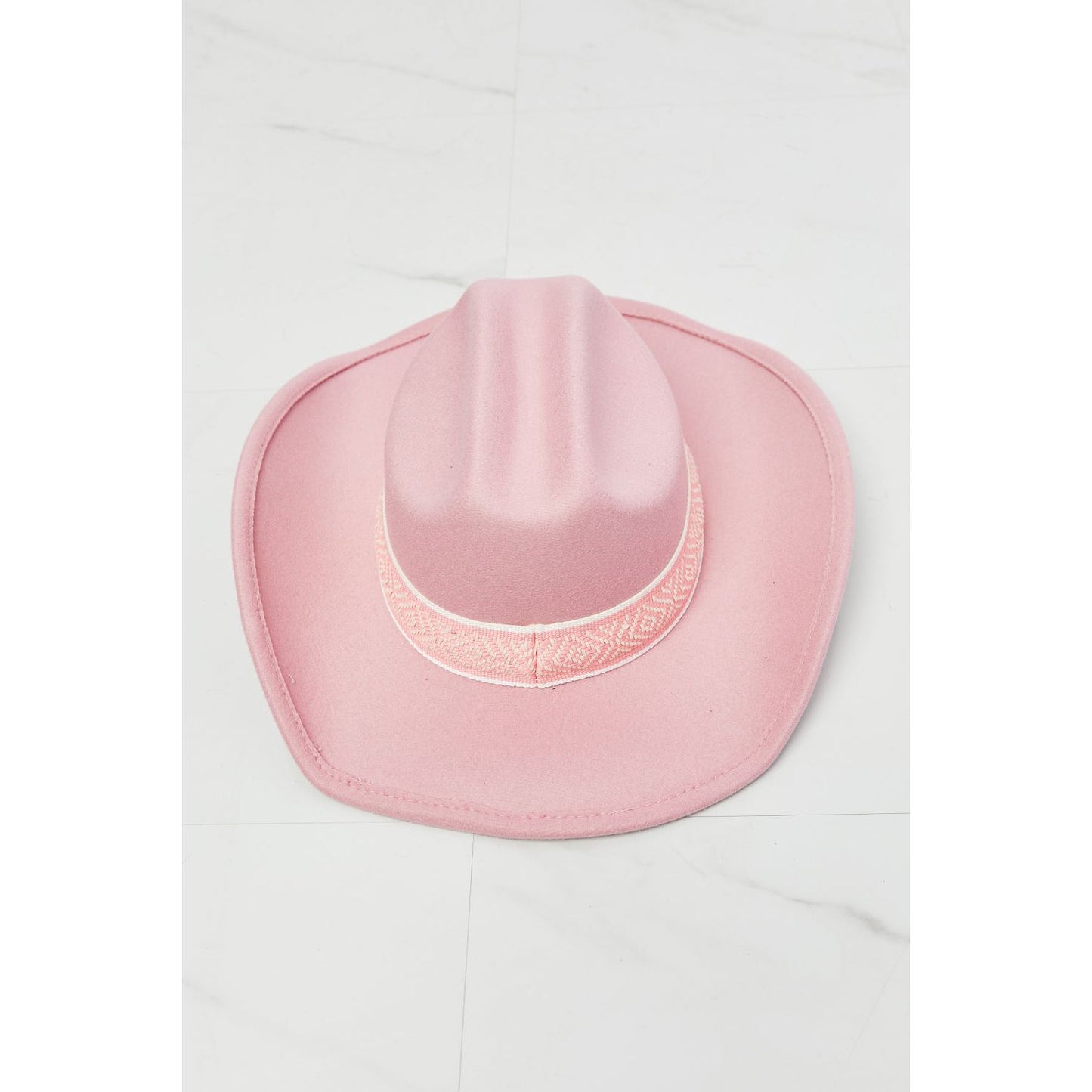 Fame Western Cutie Cowboy Hat in Pink - TiffanyzKlozet