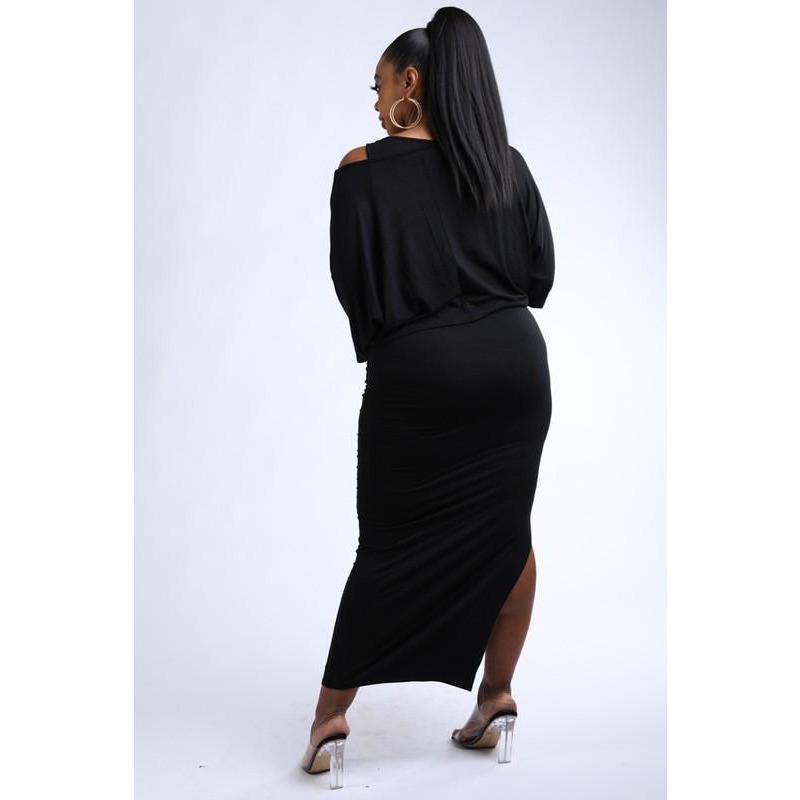 Onyx Maxi Dress Set - TiffanyzKlozet