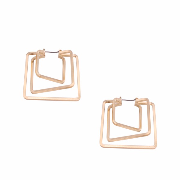 SQUARED DROP EARRINGS - TiffanyzKlozet