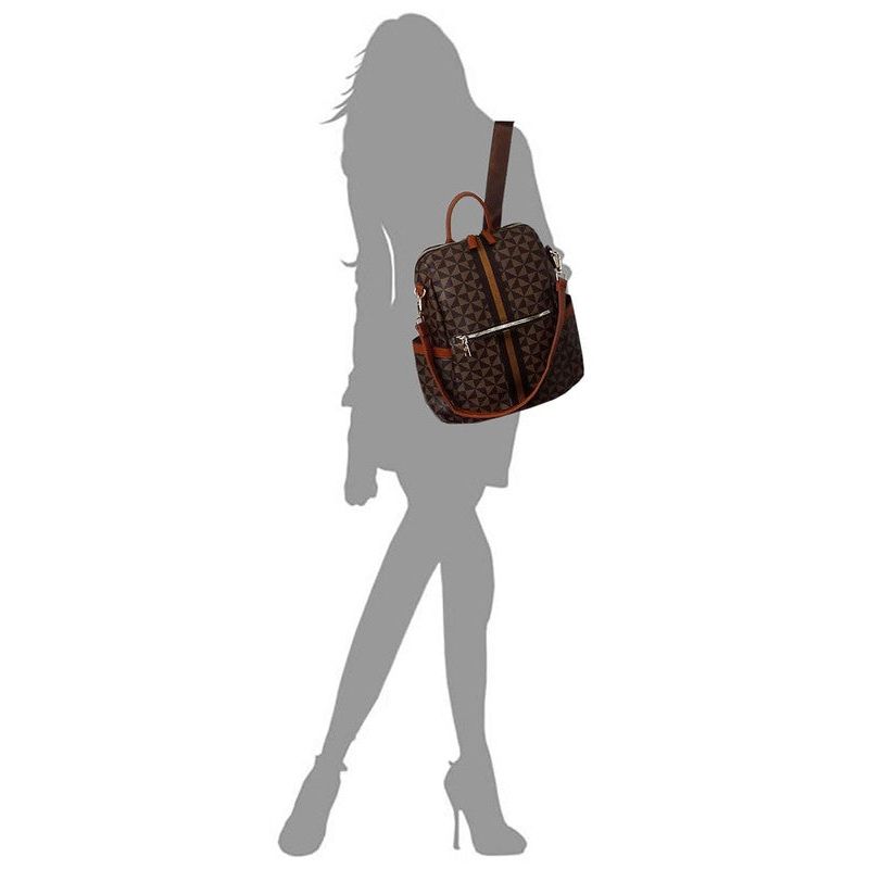 Monogram Striped Convertible Backpack - TiffanyzKlozet