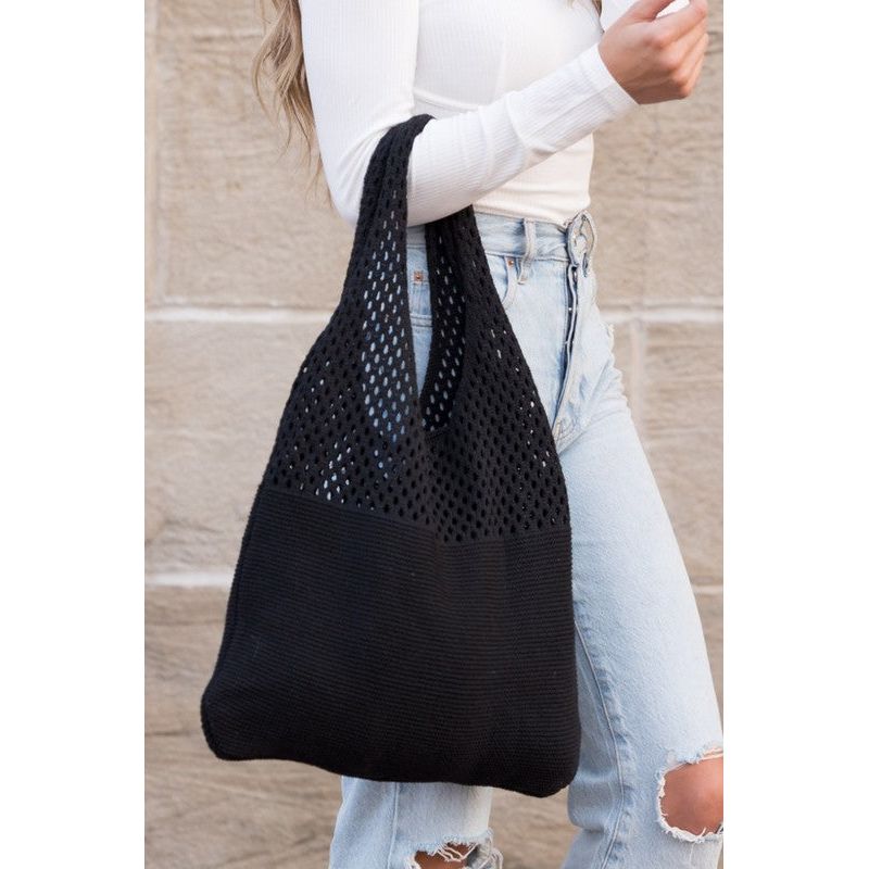 Soft Knit Hobo Bag - TiffanyzKlozet