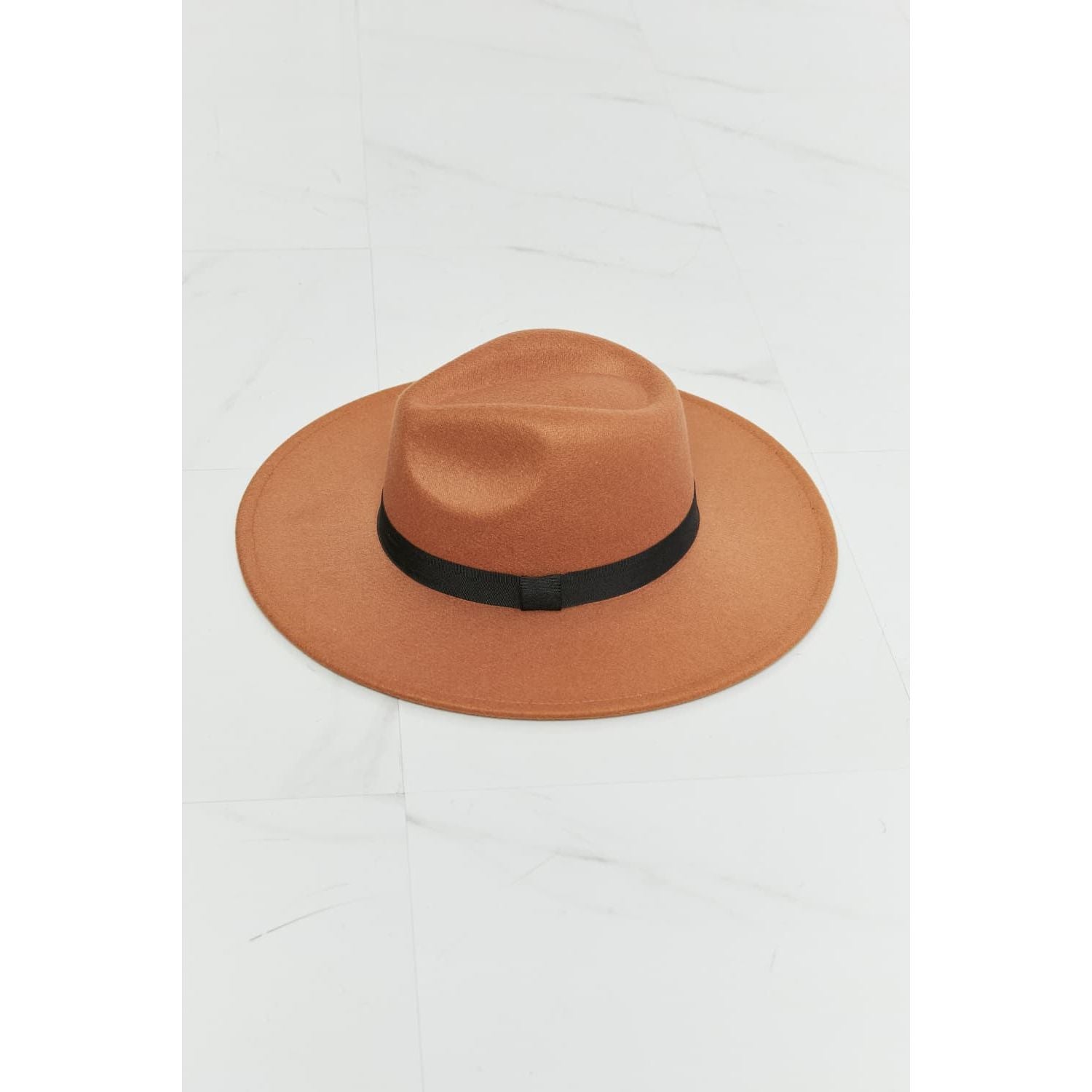 Fame Enjoy The Simple Things Fedora Hat - TiffanyzKlozet