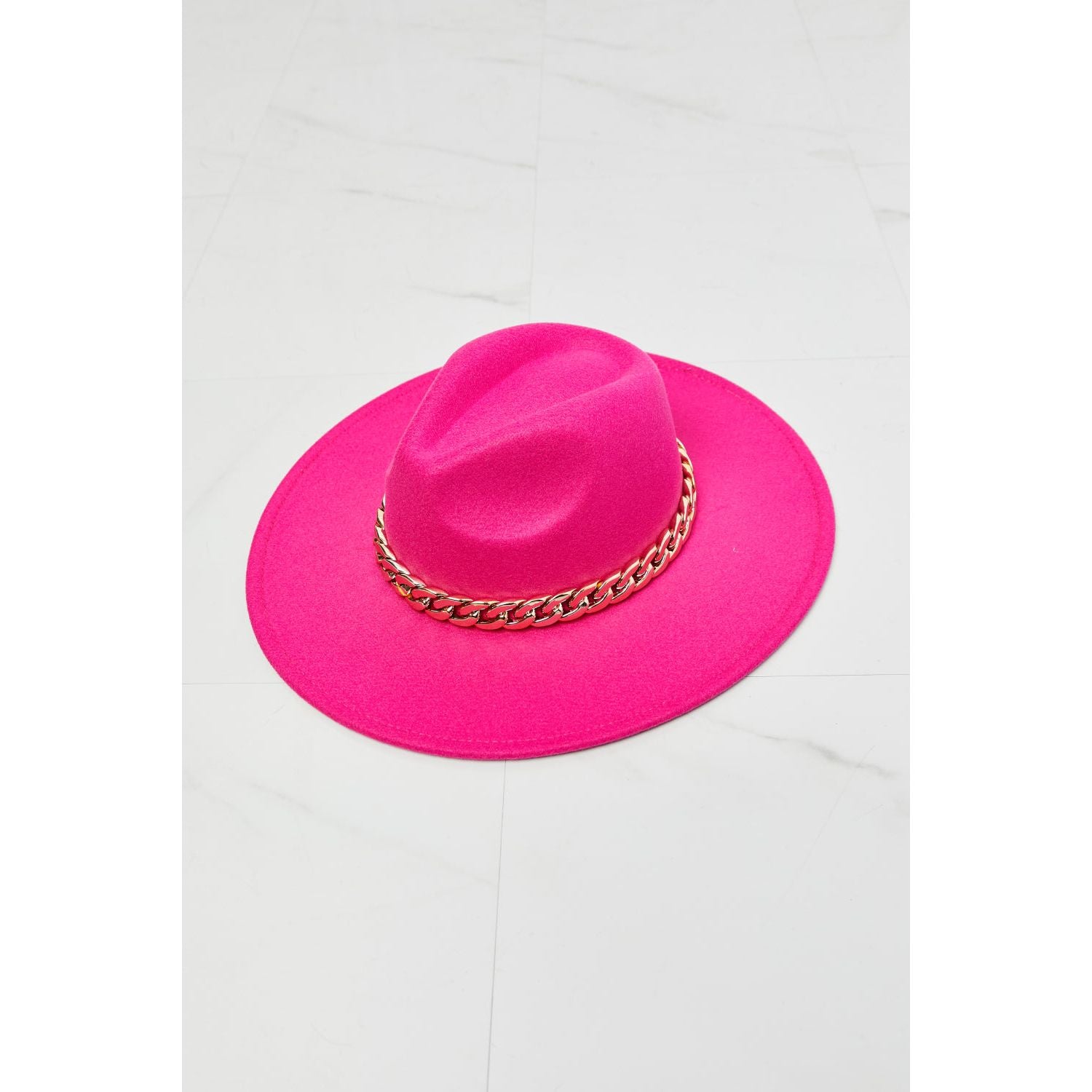 Fame Keep Your Promise Fedora Hat in Pink - TiffanyzKlozet